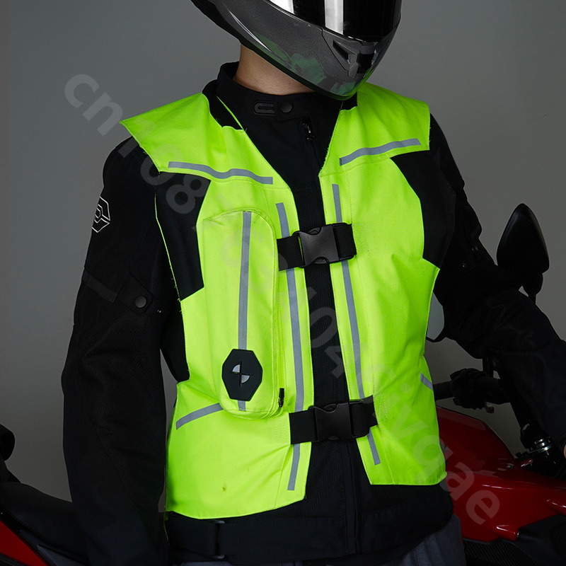 Motorcycle Gear With Airbag - Kamizelka ochronna dla motocyklisty, odporna na