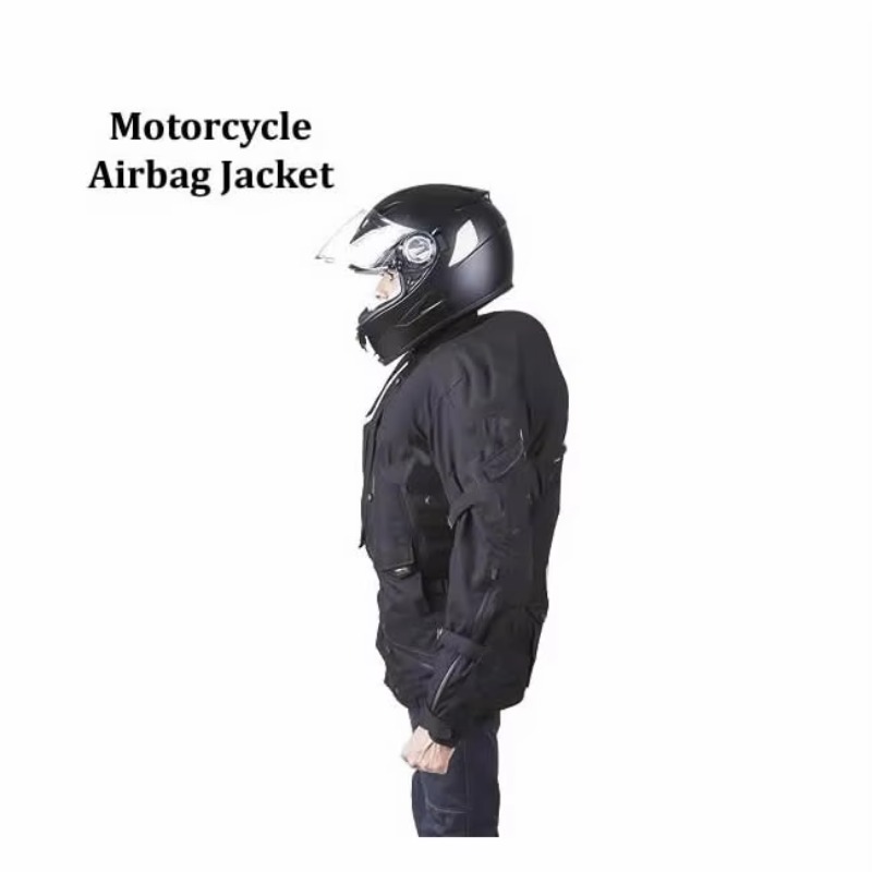 Motorcycle Gear With Airbag - Kurtka motocyklowa z nadmuchowanymi poduszkami powietrznymi
