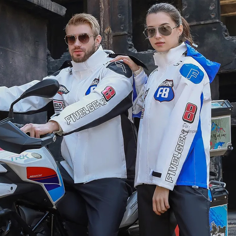 Motorcycle Gear Full Set - Męski i damski zestaw przeciwdeszczowy do