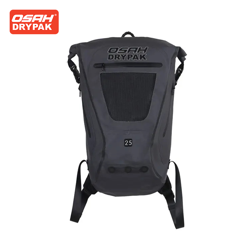 Motorcycle Gear Travel Bag - OSAH Szara Torba Motocyklowa 25L Duża