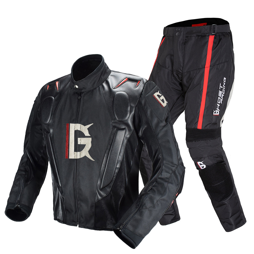 Motorcycle Gear With Airbag - Zestaw ochronny kombinezonu motocyklowego z wypustką