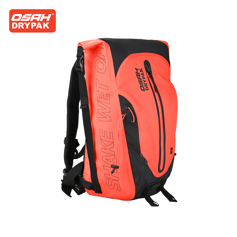 Motorcycle Gear Travel Bag - Torba motocyklowa OSAH, wodoodporny plecak, pomarańczowy,