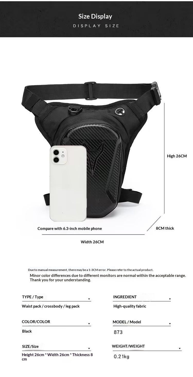 Wodoodporna torba na nogę moto – Motorcycle Gear Wardrobe recenzja i cena