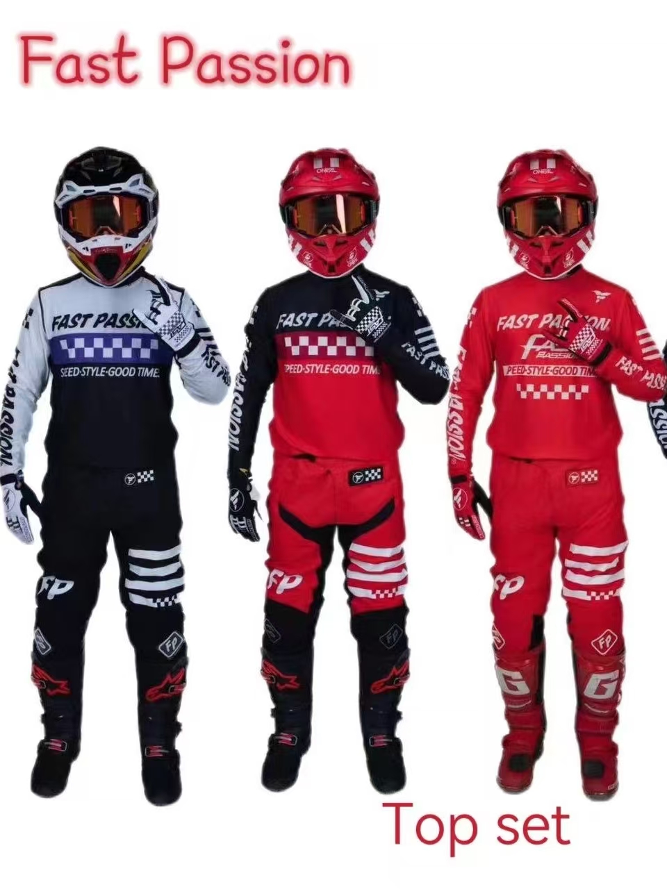 Zestaw motocyklowy Fastpassion – Motorcycle Gear Full Set recenzja i cena