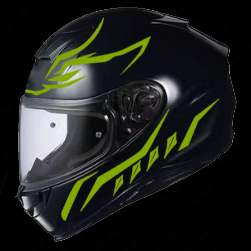 Żółte, czerwone i czarne nakle – Motorcycle Gear Yellow recenzja i cena