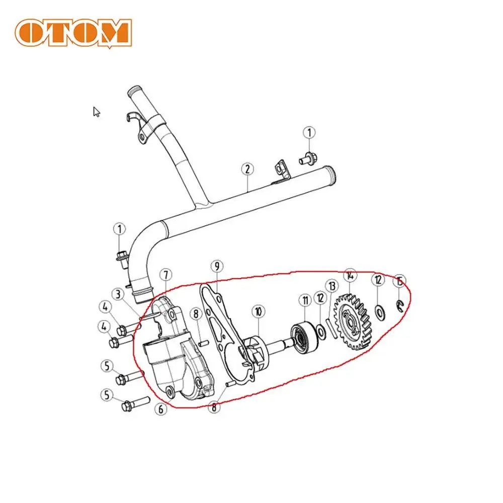 Kompletny mechanizm pompy wodn – Motorcycle Gear Oil recenzja i cena