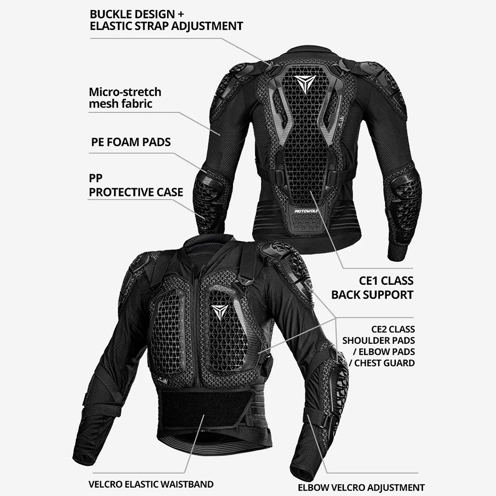 Kurtka motocyklowa męska, ochr – Motorcycle Gear For Men recenzja i cena