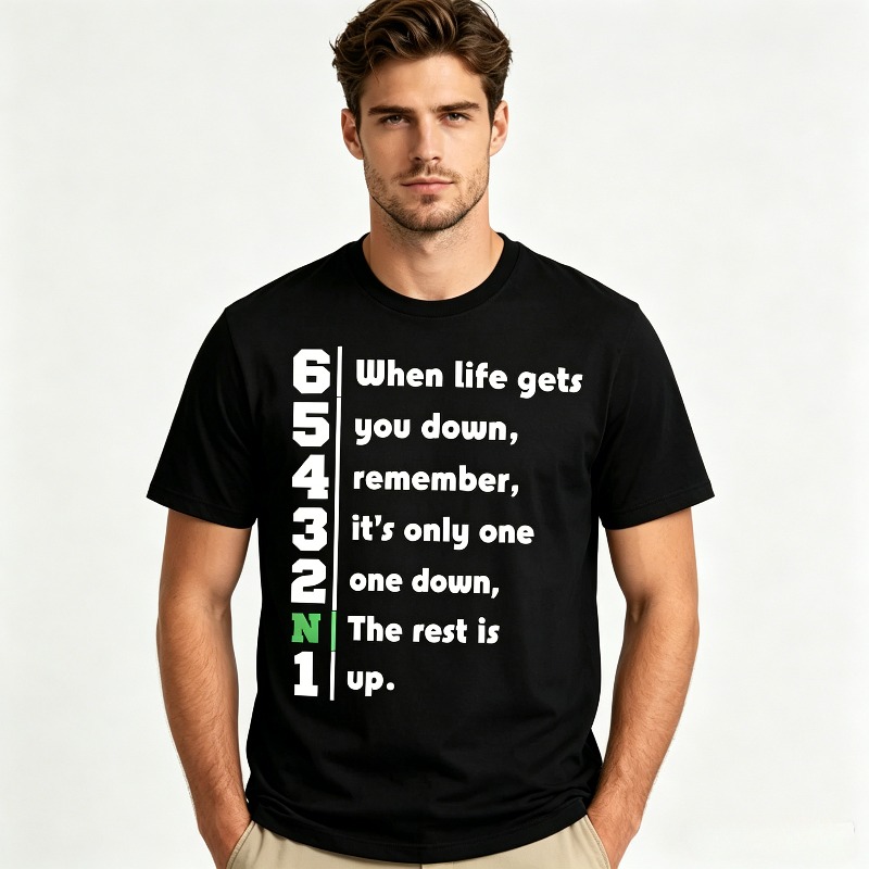 Koszulka z grafiką i cytatem o – Motorcycle Gear Quotes recenzja i cena