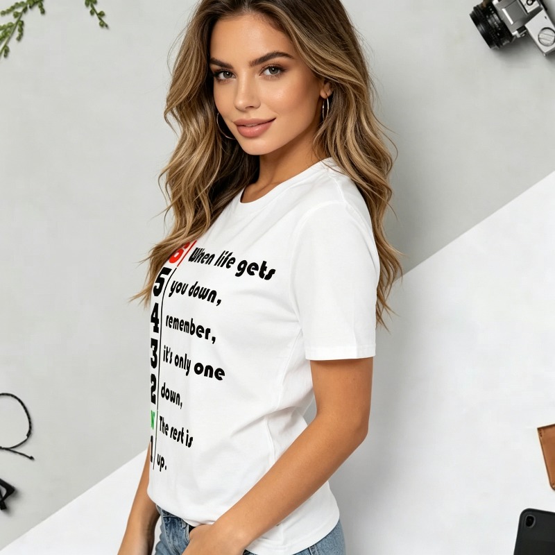 Koszulka z grafiką i cytatem o – Motorcycle Gear Quotes recenzja i cena