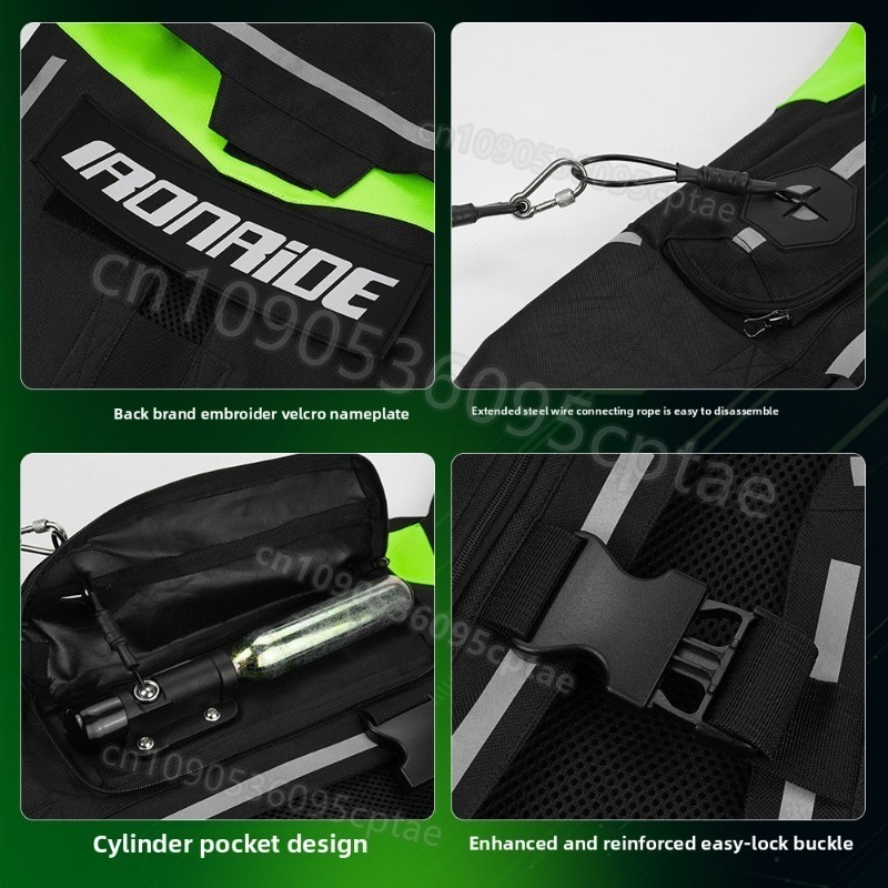 Kamizelka motocyklowa z podusz – Motorcycle Gear With Airbag recenzja i cena