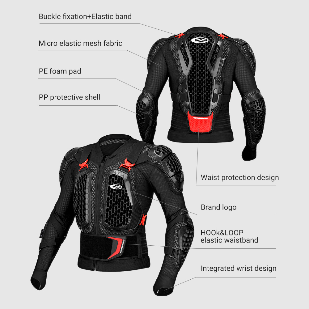 Letnia oddychająca kurtka moto – Motorcycle Gear For Men recenzja i cena