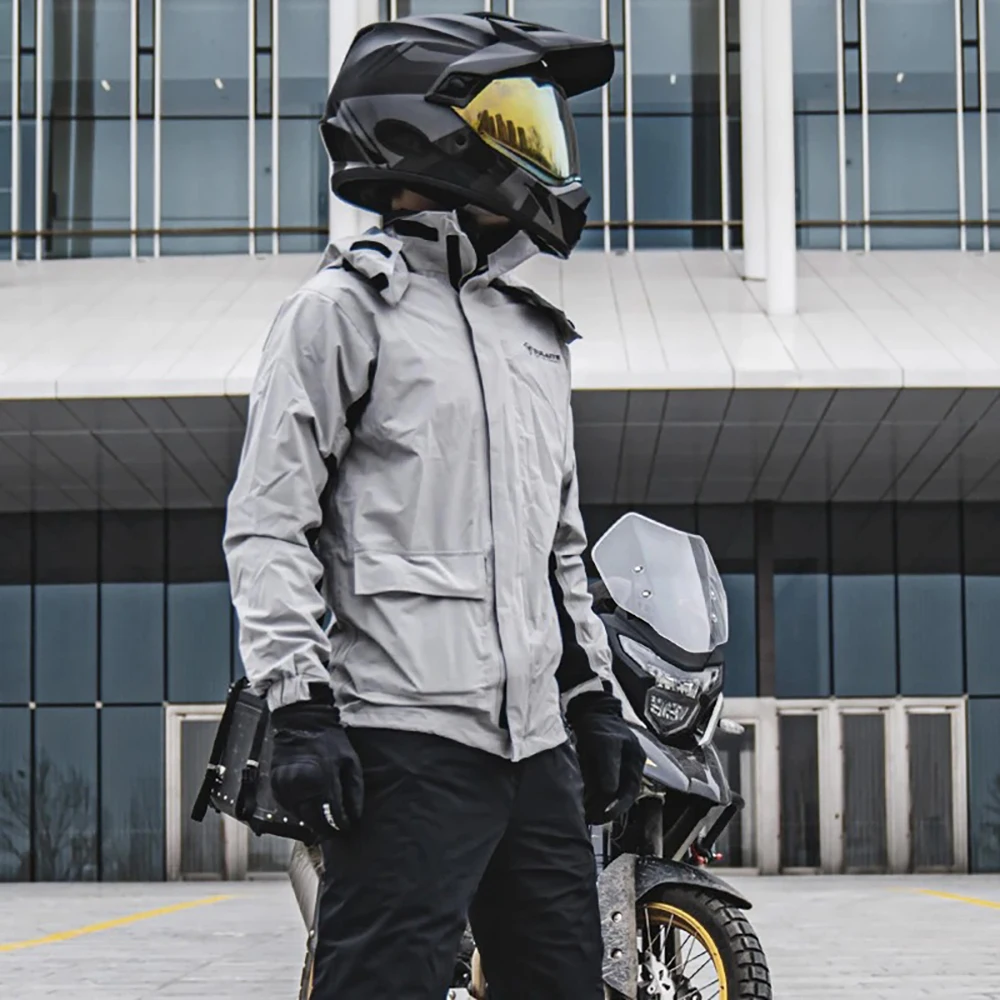 Motocyklowy płaszcz przeciwdes – Motorcycle Gear For Men recenzja i cena